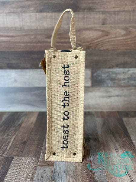Jute Wine Bags