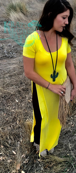 Turquoise Cactus Necklace