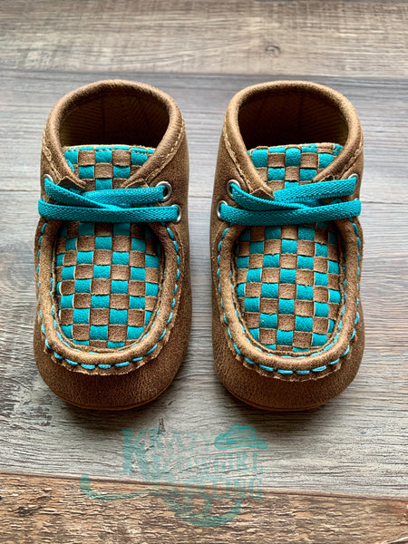 Turquoise Basket Weave