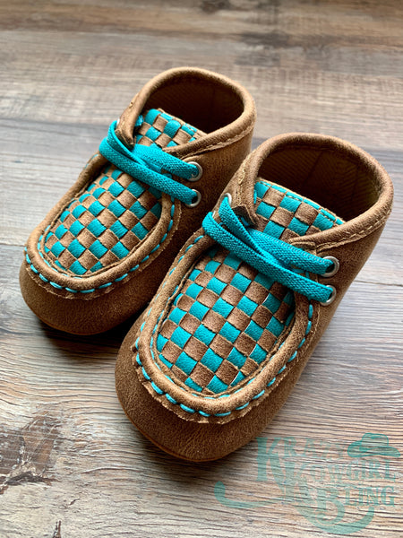 Turquoise Basket Weave