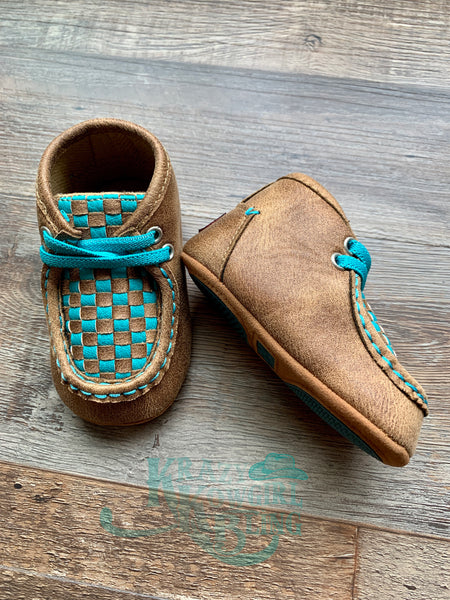 Turquoise Basket Weave