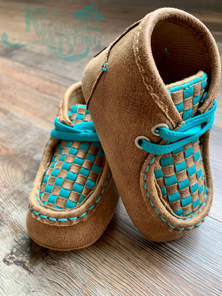 Turquoise Basket Weave