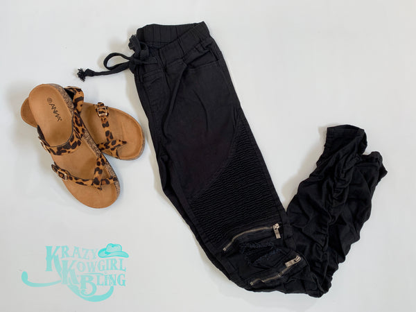 Everyday Moto Jegging Black