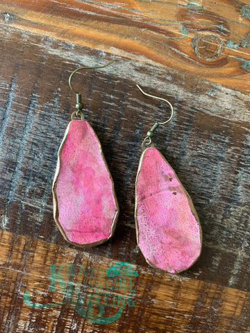 Tear Drop Earrings (Turquoise/Turquoise)