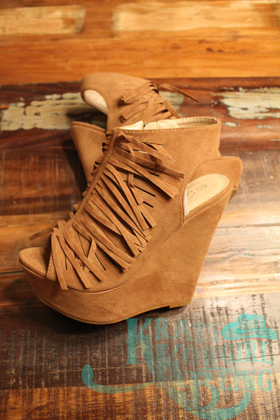 Out West Fringe Wedges
