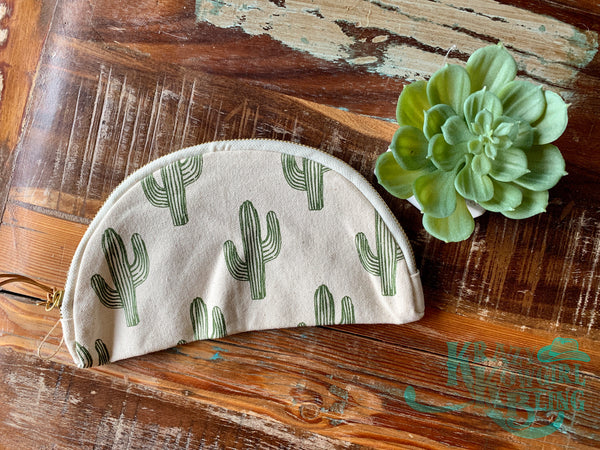 Canvas Cosmetic Bags