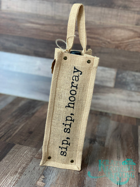 Jute Wine Bags