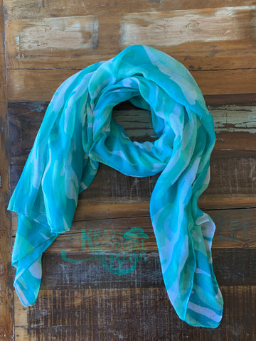 Purple Camo Scarf
