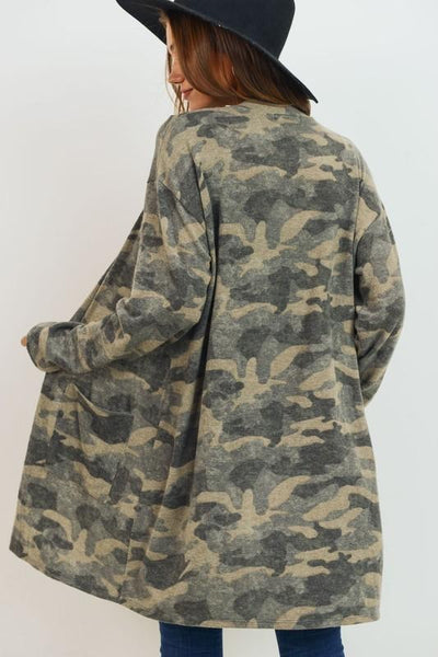 Camo Cardigan