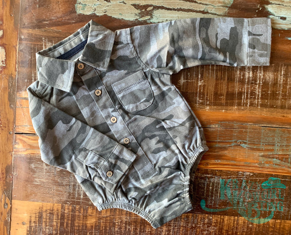 Camo onesie