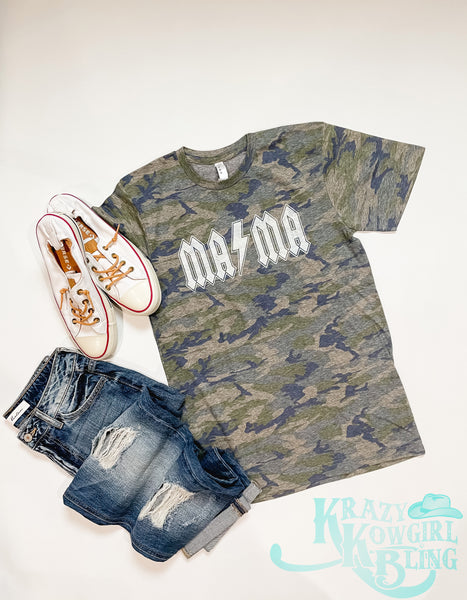 Mama camo tee