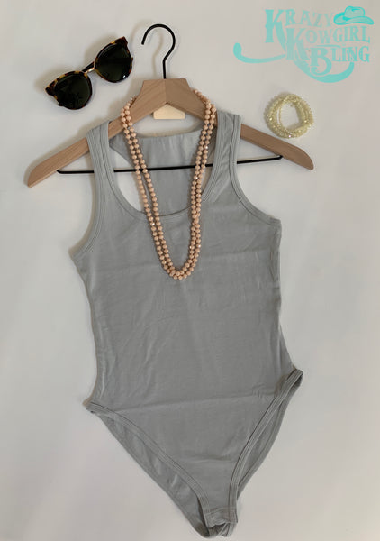 Grey Body Suit