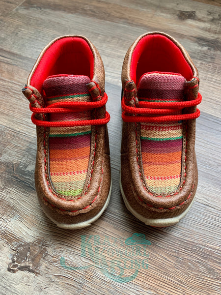 Brown Serape Mocs
