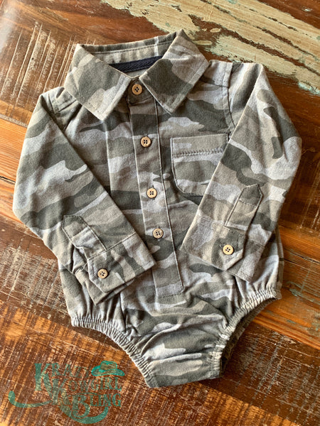 Camo onesie