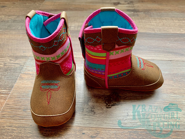 Pink Kowgirl Boots