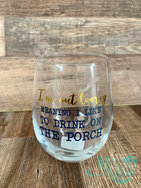 Wine glasses