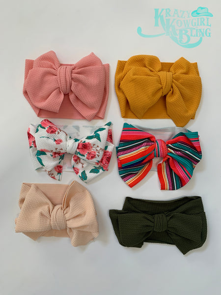 Head Wrap Bows