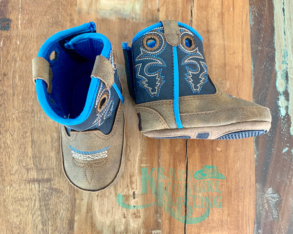 Blue Kowboy Boots