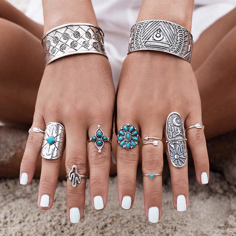 Livin' on the Wild Side (set of 9 rings)