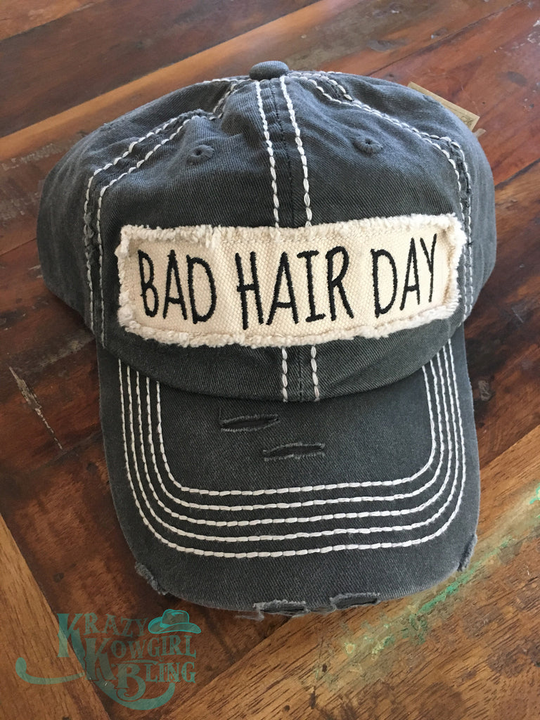 Bad Hair Day Cap (Charcoal)