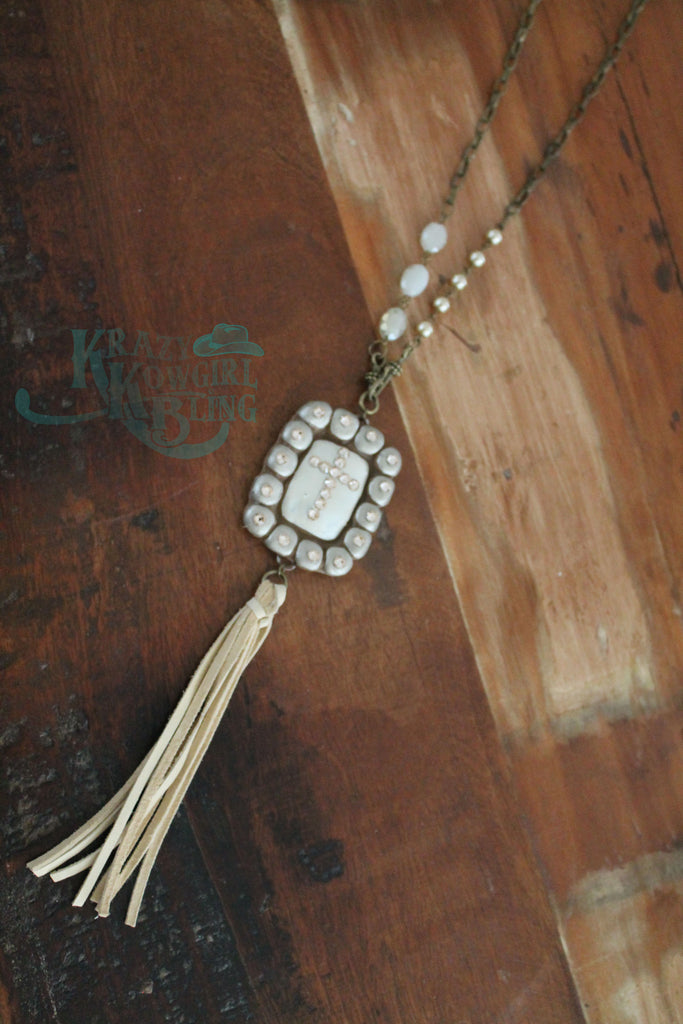 Blondie Cross Necklace