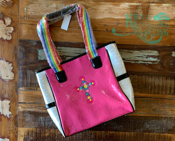 Large Pink Purse