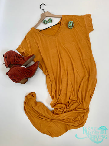Mustard Maxi Dress