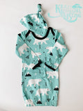 Polar Bear & Mountain Gown