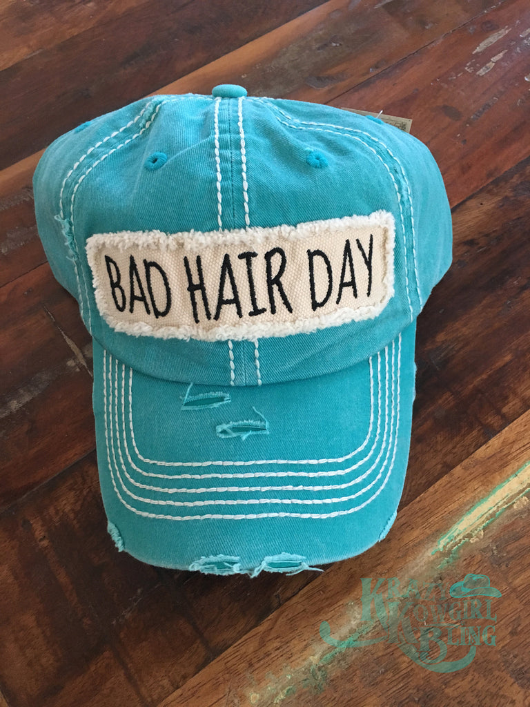 Bad Hair Day Cap (Teal)