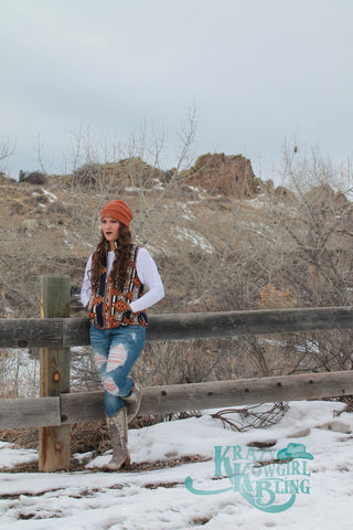 Aztec Zip Vest