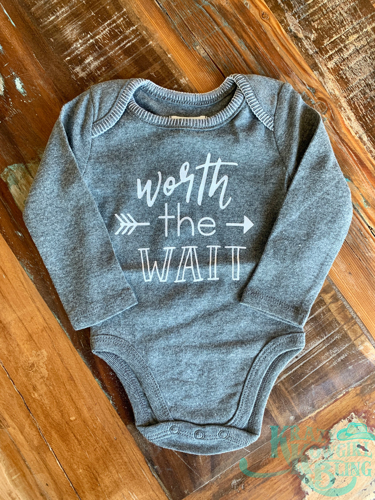 Worth The Wait Onesie