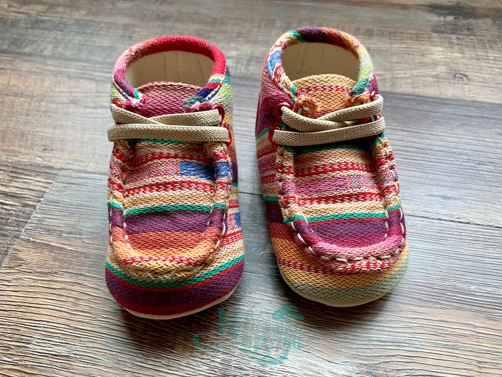 Serape Baby Shoe