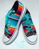 Serape Leopard Shoe