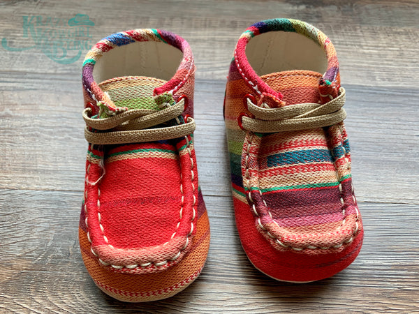 Serape Baby Shoe